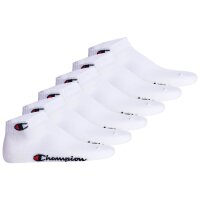 Champion unisex socks, pack of 6 - quarter socks, basic,...