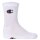 Champion kids socks, pack of 6 - crew socks, solid colour White 27-30