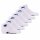 Champion kids socks, pack of 6 - quarter, logo, single colour White 31-34