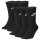 NIKE Unisex 6-Pack Sports Socks - Everyday, Essential Crew, unicoloured