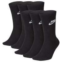 NIKE Unisex 6-Pack Sports Socks - Everyday, Essential...