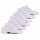 Champion kids socks, pack of 6 - sneaker socks, logo, solid colour White 27-30