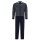 hajo mens house suit set - climate comfort, long, jacket, cotton mix