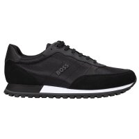 BOSS Herren Sneaker - Parkour-L Runn ny, Turnschuh, Polyester, Logo, Schnürung Schwarz EUR 41