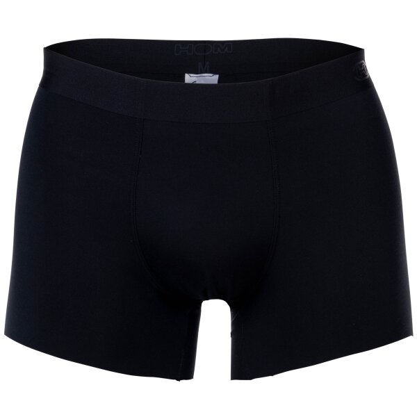 HOM Herren Boxershorts - Comfort Boxer Briefs, Modal Clean Cut, einfarbig Schwarz S