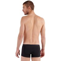 HOM Herren Boxershorts - Comfort Boxer Briefs, Modal Clean Cut, einfarbig Schwarz S