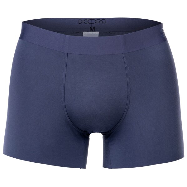 HOM Herren Boxershorts - Comfort Boxer Briefs, Modal Clean Cut, einfarbig Blau 2XL