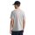 GANT Mens T-shirt - REGULAR SHIELD, round neck, short sleeve, cotton, embroidery Grey S (Small)