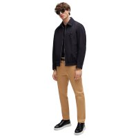 BOSS Herren Sneaker - BULTON RUNN, low, Halbschuh, Schnürung, Echtleder, Logo Schwarz EUR 41