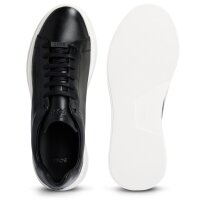 BOSS Herren Sneaker - BULTON RUNN, low, Halbschuh, Schnürung, Echtleder, Logo Schwarz EUR 41