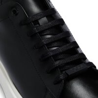 BOSS mens trainers - BULTON RUNN, low, low shoe, laces, genuine leather, logo Black EUR 43 (UK 9)