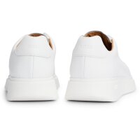 BOSS Herren Sneaker - BULTON RUNN, low, Halbschuh, Schnürung, Echtleder, Logo Weiß EUR 41