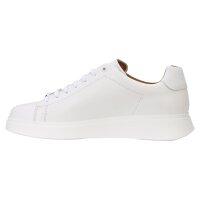 BOSS Herren Sneaker - BULTON RUNN, low, Halbschuh, Schnürung, Echtleder, Logo Weiß EUR 45