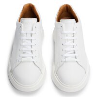 BOSS mens trainers - BULTON RUNN, low, low shoe, laces, genuine leather, logo White EUR 45 (UK 11)