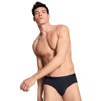 CALIDA Mens Briefs, 3-Pack - Natural Benefit, Elastic Waistband, Single Jersey Dark Blue M (Medium)