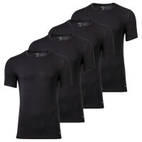 NIKE Mens T-Shirt Pack of 4 - Crew Neck, Round Neck,...