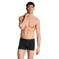 CALIDA Mens Boxer Shorts, 3-Pack - Natural Benefit, Elastic Waistband, Single Jersey Black M (Medium)