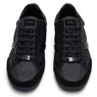BOSS Mens Sneaker low - Saturn Lowp merb, Sneaker, Casual, Material mix Black EUR 44 (UK 10)