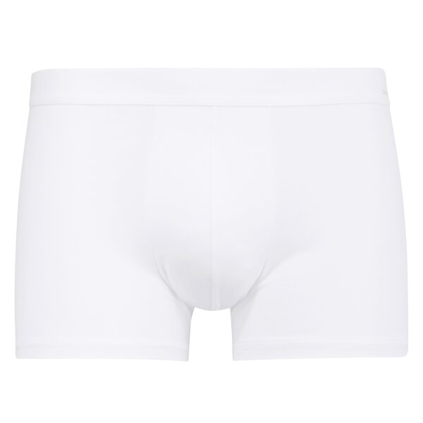 CALIDA Mens Boxer Shorts - Cotton Code, Elastic Waistband, Activity Cotton White S (Small)