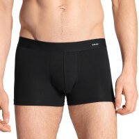 CALIDA Herren Boxershorts - Cotton Code, Elastikbund, Activity Cotton Schwarz XL (56)