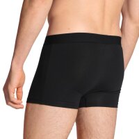 CALIDA Mens Boxer Shorts - Cotton Code, Elastic Waistband, Activity Cotton Black XL (X-Large)