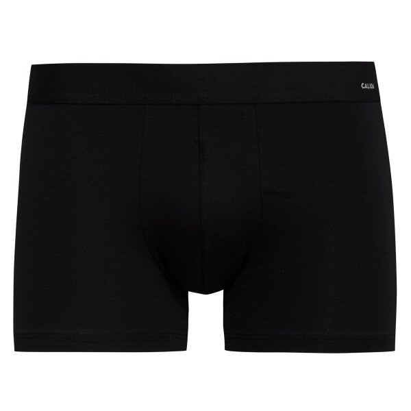 CALIDA Herren Boxershorts - Cotton Code, Elastikbund, Activity Cotton Schwarz XXL (58/60)