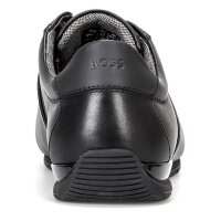 BOSS Herren Sneaker - Saturn Lowp Lux4, Turnschuh, Freizeit, Echtleder Schwarz EUR 45