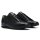 BOSS mens sneaker - Saturn Lowp, trainers, leisure, material mix with genuine leather Black EUR 45 (UK 11)