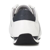 BOSS Herren Sneaker - Saturn Lowp Lux4, Turnschuh, Freizeit, Echtleder Weiß EUR 41
