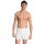 CALIDA Mens Jersey Boxer Shorts - Cotton Code, unicolored, 100% cotton White S (Small)