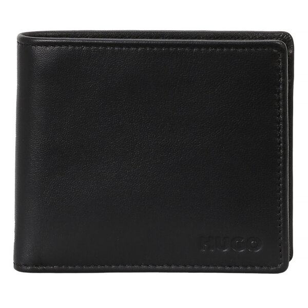 HUGO mens wallet with coin compartment - SUBWAY COIN, wallet, genuine leather, 9.5x11x2.5cm (HxWxD)