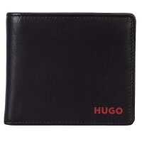 HUGO mens wallet with coin compartment - SUBWAY COIN, wallet, genuine leather, 9.5x11x2.5cm (HxWxD)