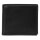 BOSS mens wallet with coin pocket - ASOLO, wallet, genuine leather, 9.5x11x2.5cm (HxWxD) Black