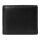 HUGO mens wallet with coin compartment - SUBWAY COIN, wallet, genuine leather, 9.5x11x2.5cm (HxWxD) Black