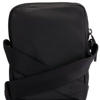 BOSS mens shoulder bag - CATCH 2.0, crossbody bag, 25x24x2cm (HxWxD) Black
