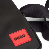 HUGO Herren Umhängetasche - ETHON 2.0, Crossbody Bag, Reporter-Tasche, 20x15x5cm (HxBxT) Schwarz