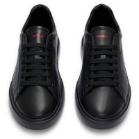 HUGO Herren Sneaker - Blake Tenn lt, Low, Schnürung, Echtleder, Logo Schwarz EU 41