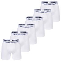 POLO RALPH LAUREN Mens Boxer Shorts, 6 Pack - BOXER BRIEF - 6 PACK, Cotton Stretch, Logo Waistband