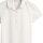 GANT ladies polo shirt - CONTRAST COLLAR PIQUE POLO, half sleeve, button placket, logo White S (Small)