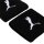PUMA Unisex Sweatband, Pack of 2 - Wristband, One Size, Puma Cat Logo Black