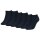 TOMMY HILFIGER Ladies Sneaker Socks, 6-pack - TH, cotton, plain Blue 35-38