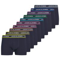 JACK & JONES Mens Boxer Shorts, Pack of 10 - JACLIME...