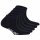 JACK&JONES Childrens Sneaker Socks, 5-Pack - JACDONGO SOCKS, Cotton Blend, Solid Color Black 33-37 (UK 1-4,5)