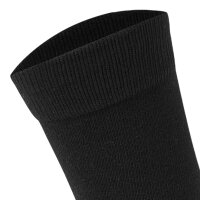 JACK&JONES Childrens Socks, 5-Pack - JACBLACK SOCK, Cotton Blend, Solid Color Black 38-43 (UK 5-9,5)
