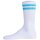 JACK&JONES Mens Tennis Socks, 7-Pack - JACELI STRIPES TENNIS SOCK, Stripes, One Size White/Multicolor 40-46 (UK 7-11)