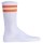 JACK&JONES Mens Tennis Socks, 7-Pack - JACELI STRIPES TENNIS SOCK, Stripes, One Size White/Multicolor 40-46 (UK 7-11)