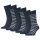 TOMMY HILFIGER Herren Socken, 6er Pack - Duo Stripe Sock, Strümpfe
