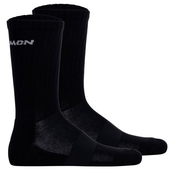 Salomon Unisex Socks, 2-pack - EVASION CREW, Hiking Socks, breathable Black 36-38 (UK 3,5-5)