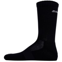 Salomon Unisex Socken, 2er Pack - EVASION CREW, Wandersocken, atmungsaktiv Schwarz 36-38