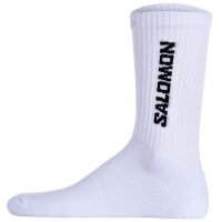 Salomon unisex socks, 3-pack - EVERYDAY CREW, terry cloth, support zone, logo White 39-41 (UK 6-7,5)